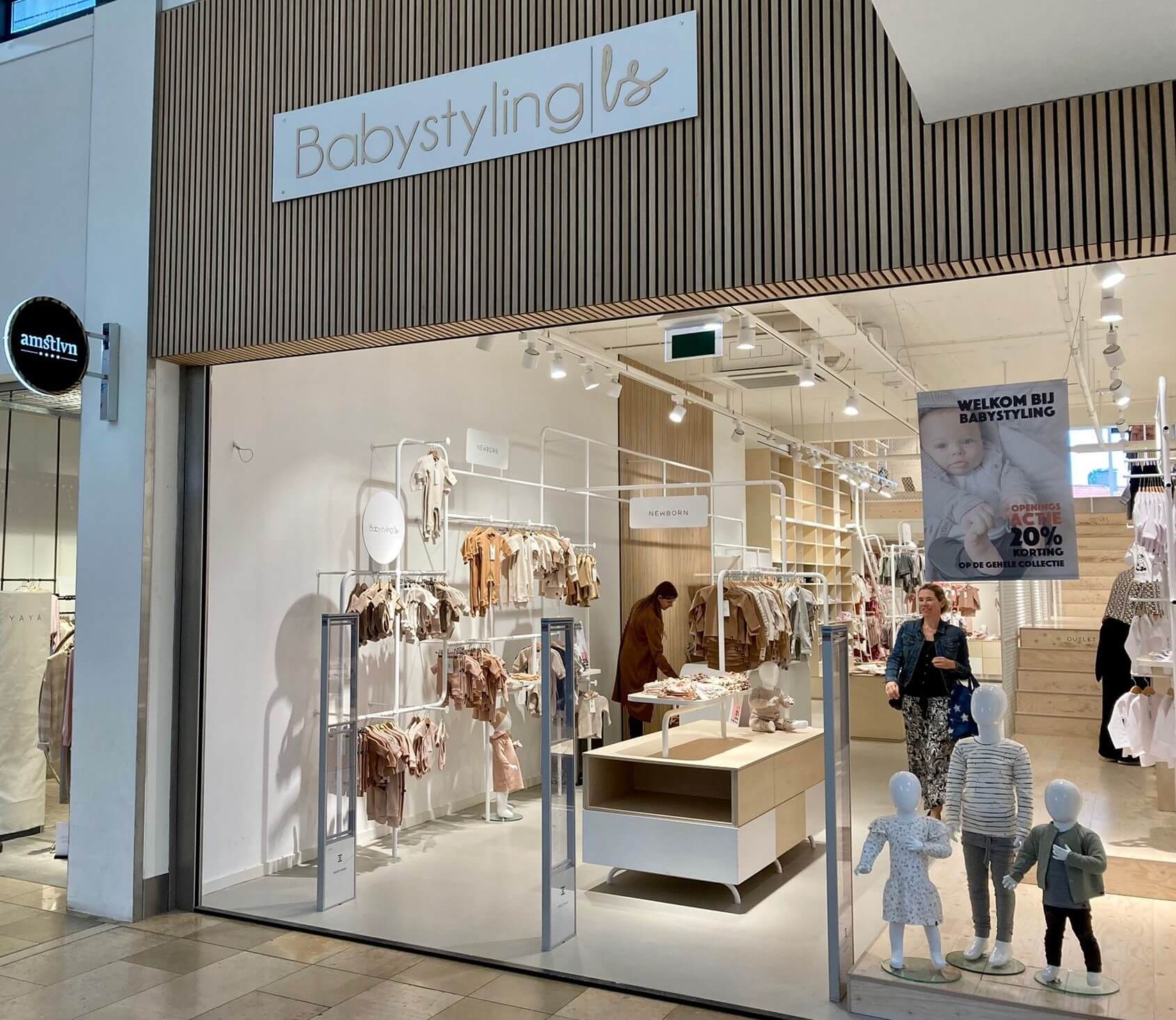 The new Babystyling store at Stadshart Amstelveen